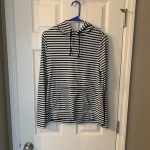 Old Navy Striped Pullover Hoodie - Size Medium